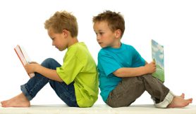 children reading